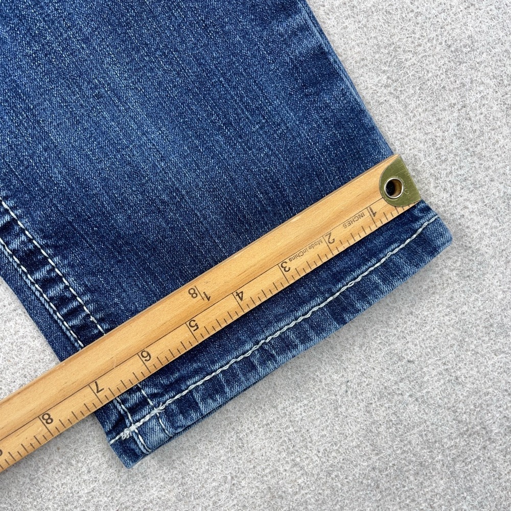 Ariat Jeans Women 28 Low Rise Straight Leg Mid Rise Blue Denim Western - Picture 5 of 13